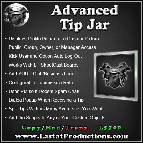 Advanced Tip Jar