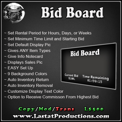 Bid Board