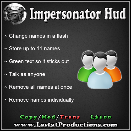 Impersonator HUD
