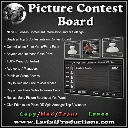 Picture Contest Board